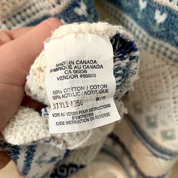 Weekend Edition Oversized Vintage Knit Sweater | Women’s Size M - Picture 5 of 5